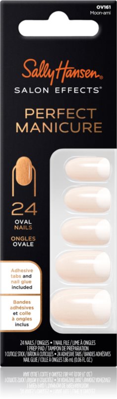 Sally Hansen Salon Effects unghii artificiale OV161 Moon-Ami 24 buc