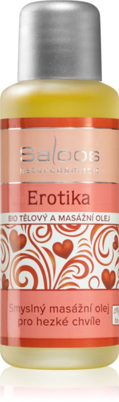 Saloos Bio Body And Massage Oils Erotika ulei de masaj pentru corp 50 ml
