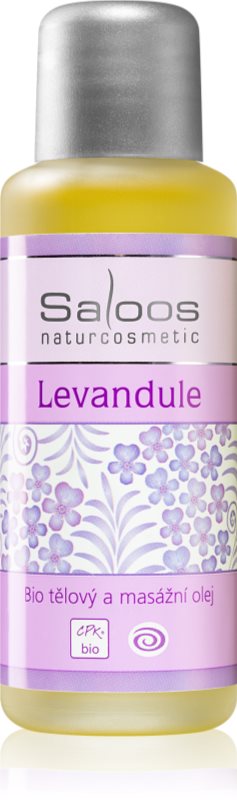 Saloos Bio Body And Massage Oils Lavender ulei de masaj pentru corp 50 ml