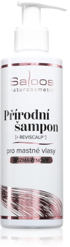 Saloos Natural Shampoo sampon natural pentru par gras 200 ml