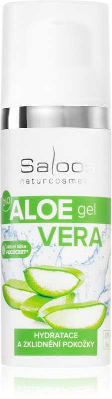 Saloos Bio Aloe Vera gel revigorant pentru ten uscat si iritat 50 ml