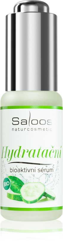Saloos Bioactive Serum ser hidratant cu castravete si aloe vera 20 ml