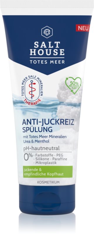 Salt House Dead Sea Therapy Anti-Itch Conditioner balsam liniștitor pentru un scalp uscat, atenueaza senzatia de mancarime 200 ml