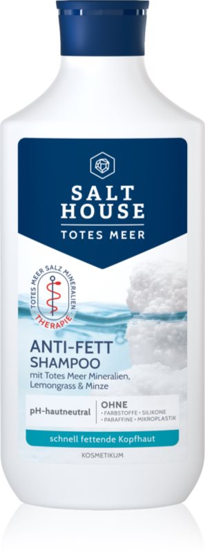 Salt House Dead Sea Therapy Anti-grease Shampoo șampon pentru scalp gras 250 ml