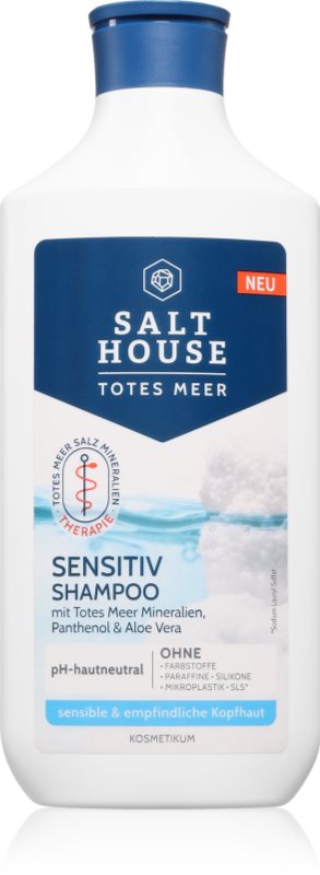 Salt House Dead Sea Therapy Sensitiv Shampoo șampon pentru scalp sensibil și păr uscat 250 ml