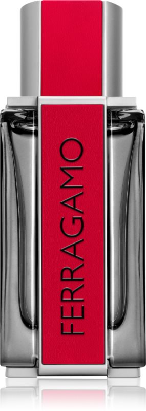 Ferragamo Ferragamo Red Leather Eau de Parfum pentru bărbați
