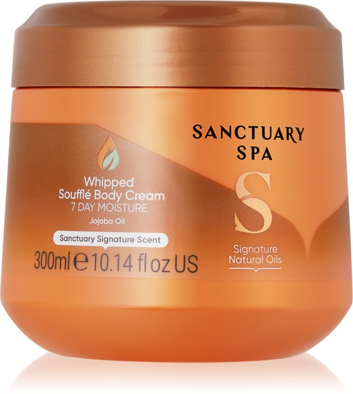 Sanctuary Spa Signature Natural Oils souffle pentru corp cu efect de hidratare 300 ml