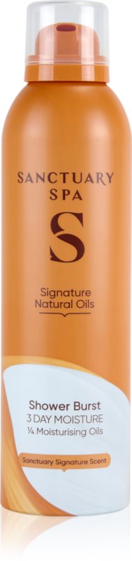 Sanctuary Spa Signature Natural Oils spumă de duș pentru îngrijire cu efect de nutritiv 200 ml