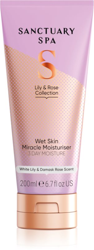 Sanctuary Spa Lily & Rose Collection loțiune de corp hidratantă in dus 200 ml