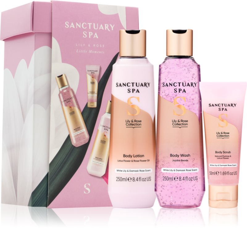 Sanctuary Spa Lily & Rose Little Moments set cadou pentru corp