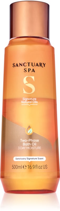 Sanctuary Spa Signature Natural Oils ulei de baie bifazic 500 ml