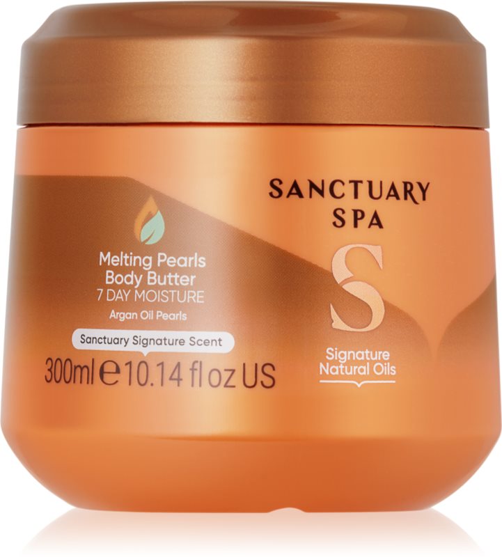 Sanctuary Spa Signature Natural Oils unt pentru corp, hranitor unt de shea 300 ml