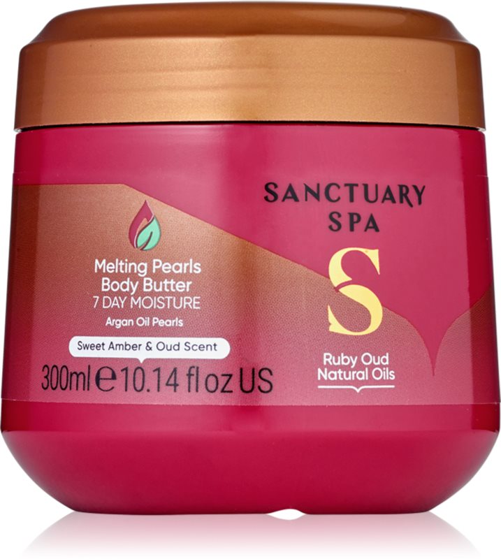 Sanctuary Spa Ruby Oud unt pentru corp, hranitor 300 ml