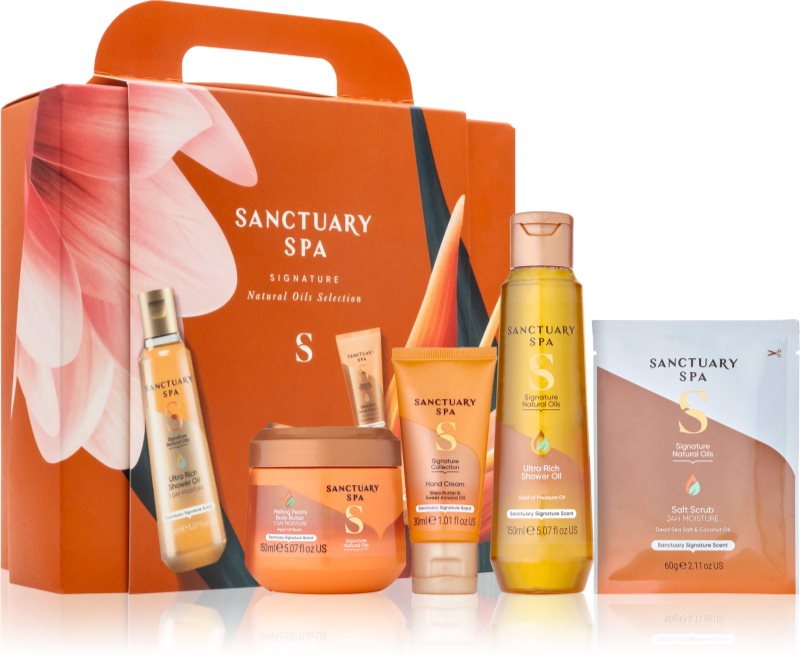Sanctuary Spa Signature Natural Oils Selection set cadou