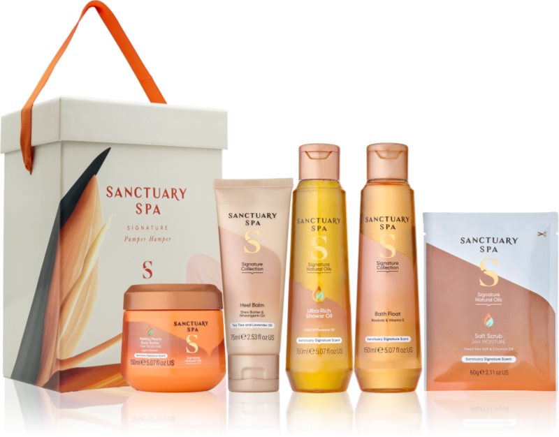 Sanctuary Spa Signature Pamper Hamper set cadou