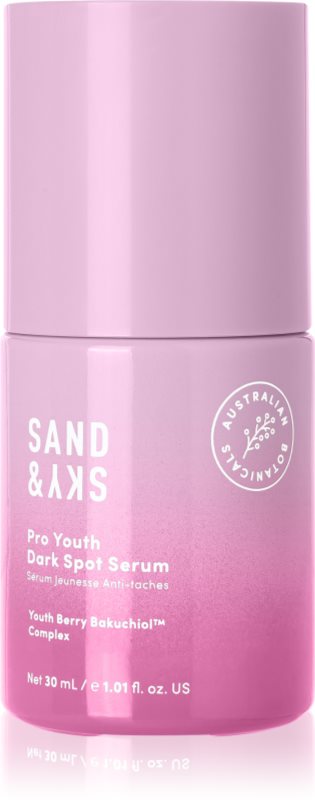 Sand & Sky The Essentials Pro Youth Dark Spot Serum ser pentru netezirea petelor pigmentare si a ridurilor 30 ml