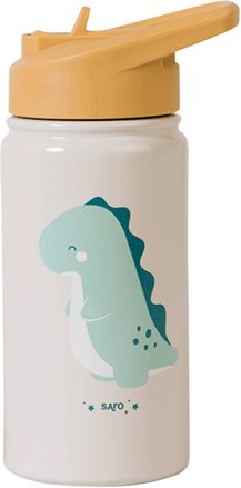 Saro Baby Thermos Bottle with Straw termos cu pai Sand 350 ml