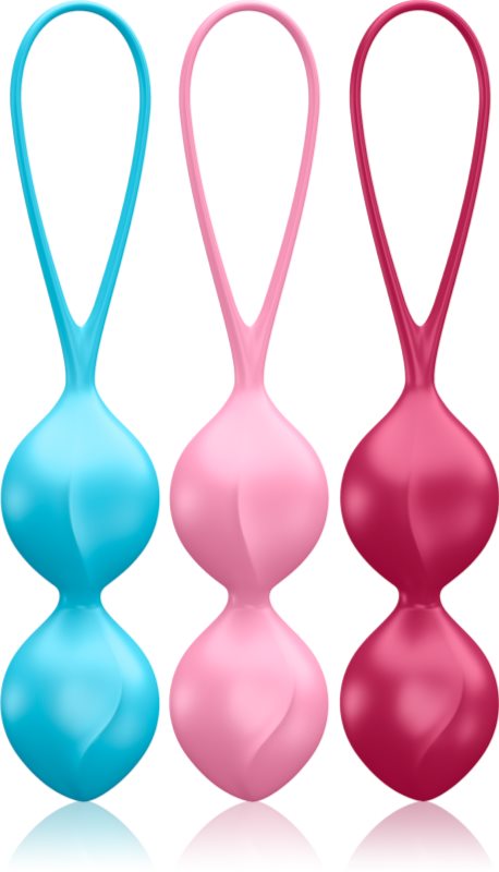 Satisfyer V BALLS DOUBLE SET bile kegel 3 buc