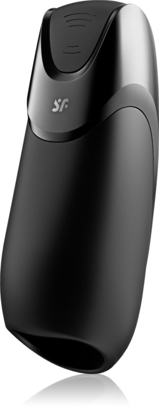 Satisfyer MEN+ masturbator vibrator Black 14.5 cm