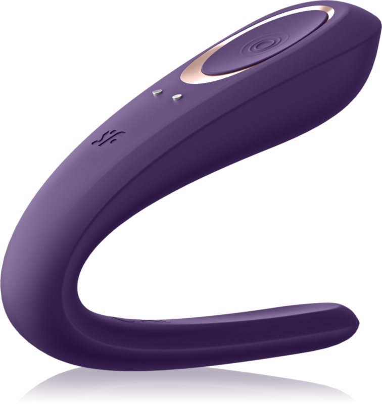 Satisfyer Double CLASSIC vibrator pentru cuplu 9 cm