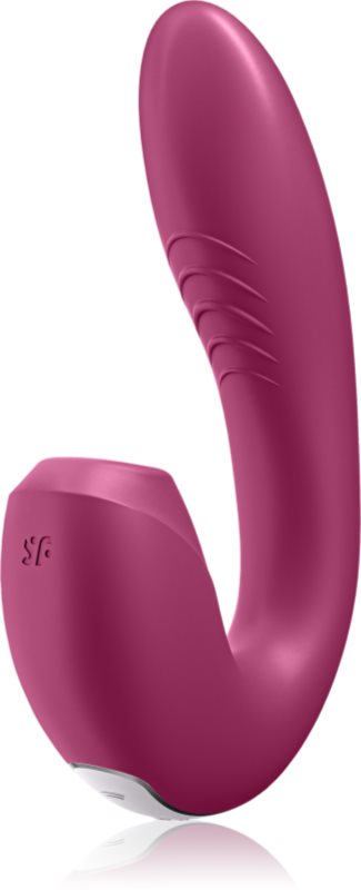 Satisfyer SUNRAY DOUBLE AIR PULSE vibrator cu stimularea clitorisului 14,5 cm