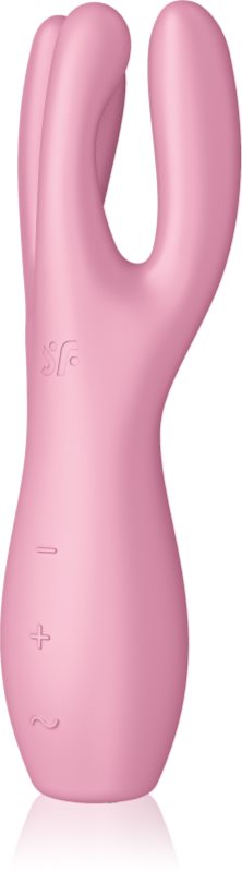 Satisfyer THREESOME 3 stimulator pink 14 cm
