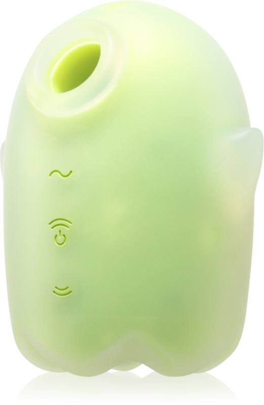Satisfyer Glowing Ghost stimulator pentru clitoris Green 5.8 cm