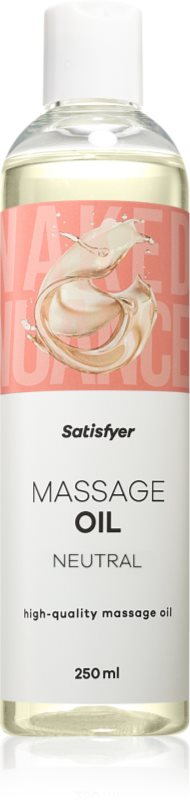Satisfyer Massage Oil Neutral ulei de masaj fara parfum 250 ml