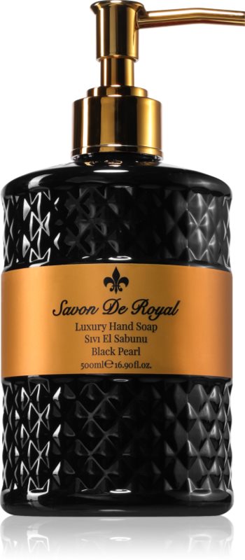 Savon De Royal Black Pearl Săpun lichid pentru mâini 500 ml