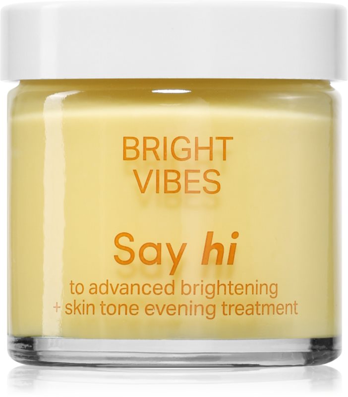 Say Hi Bright Vibes Creme revitalizanta pentru hiperpigmentarea pielii 50 ml