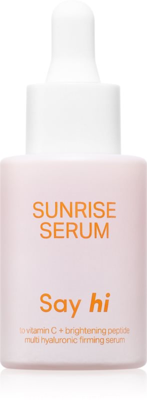 Say Hi Sunrise ser cu efect iluminator pentru fermitatea pielii cu vitamina C 30 ml