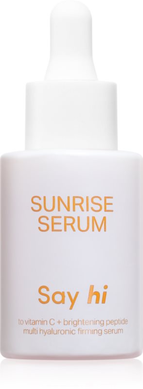 Say Hi Sunrise ser cu efect iluminator pentru fermitatea pielii cu vitamina C 30 ml