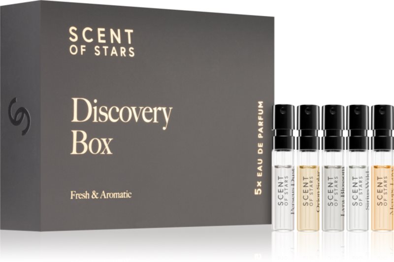 SCENT OF STARS Discovery Box: Fresh & Aromatic set unisex 5x2 ml