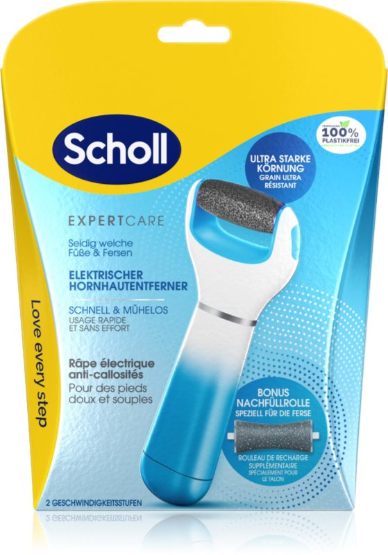 Scholl Expert Care Ultra Strong pila electronica pentru calcaie 1 buc