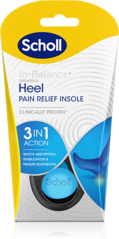 Scholl In-Balance Heel branțuri de încălțăminte pentru calcai