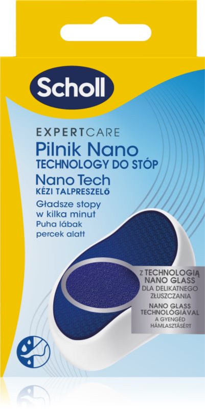 Scholl Expert Care Nano Foot File pila de unghii pentru calcai 1 buc