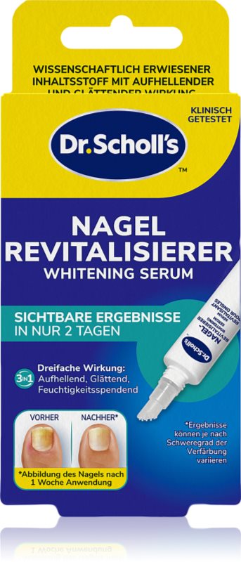 Scholl Dr. Scholl's Nail Revitaliser ser cu efect de albire pentru unghii 10 ml