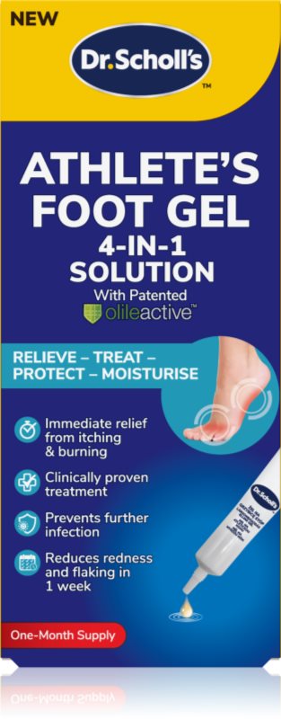 Scholl Dr. Scholl's Athlete's Foot Gel gel calmant pentru tălpile picioarelor 1 buc