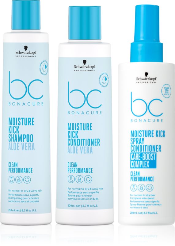 Schwarzkopf Professional BC Bonacure Moisture Kick set nutritie si hidratare
