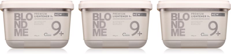Schwarzkopf Professional Blondme Premium Lightener 9+ set pentru decolorarea părului
