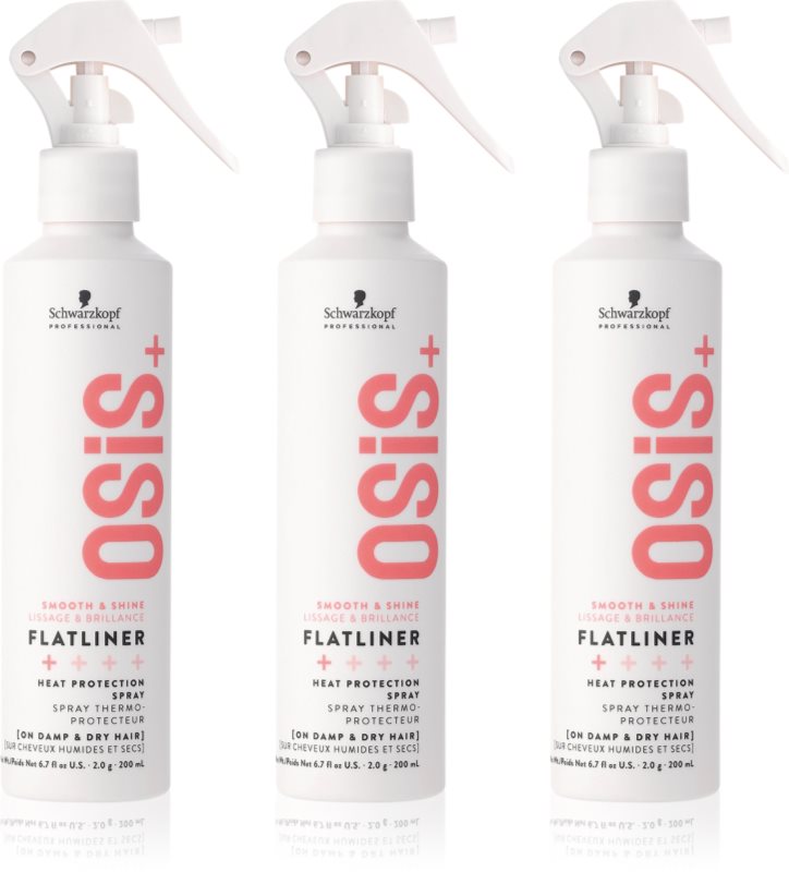 Schwarzkopf Professional Osis+ Flatliner set pentru modelarea termica a parului