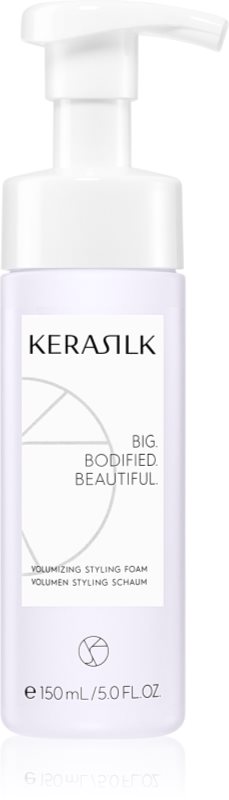 KERASILK Styling Volumizing Styling Foam spumă de styling pentru volum pentru toate tipurile de par 150 ml