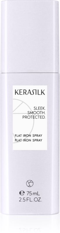 KERASILK Styling Flat Iron Spray spray cu protecție termică, pentru aranjarea cu placa și cu ondulatorul 75 ml