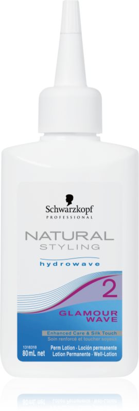 Schwarzkopf Professional Natural Styling Hydrowave par permanent pentru par vopsit sau suvitat 2 80 ml