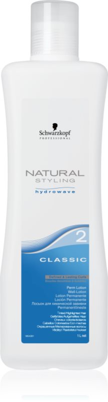 Schwarzkopf Professional Natural Styling Hydrowave par permanent pentru par vopsit sau suvitat 2 Classic 1000 ml