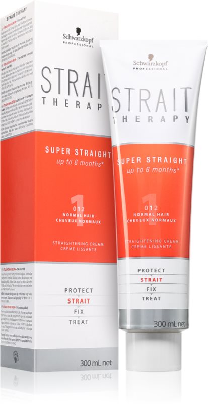 Schwarzkopf Professional STRAIT Therapy Super Straight crema pentru par cu efect de netezire