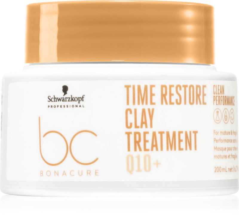 Schwarzkopf Professional BC Bonacure Time Restore mască cu argilă pentru par matur