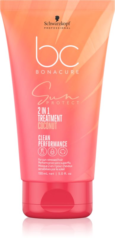 Schwarzkopf Professional BC Bonacure Sun Protect 2-IN-1 Treatment tratament pentru regenerare 2 in 1