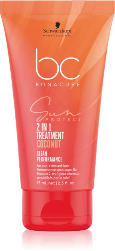 Schwarzkopf Professional BC Bonacure Sun Protect 2-IN-1 Treatment tratament pentru regenerare 2 in 1 75 ml