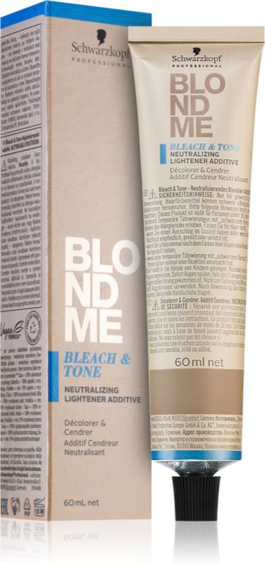 Schwarzkopf Professional Blondme Bleach & Tone Adaos de tonifiere si iluminare